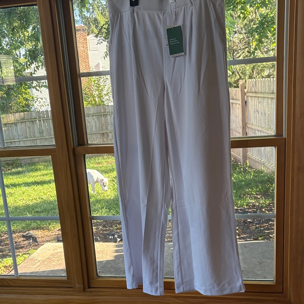 HALARA Classic White Trousers